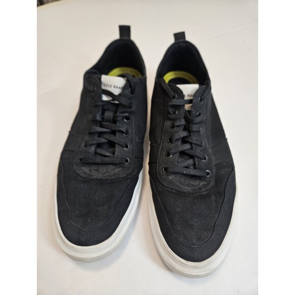 Cole Haan Grandpro Rally C34741 Men\'s Black Canvas Sneakers Comfort Size 12 main image 3